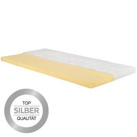Topper Visco Pur 180x200cm Viscoschaum - Weiß, Textil (180/200cm) - Primatex Deluxe