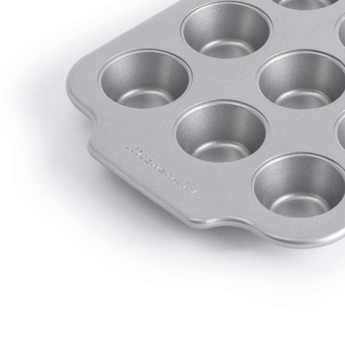 Tortelettform Metal Bakeware Alufarben - Alufarben, Basics, Metall (0.44kg) - Kitchenaid