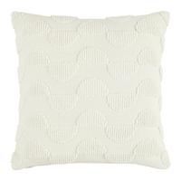 Dekoračný vankúš Allegra, 45/45cm, biela - biela, Lifestyle, textil (45/45cm) - Mömax