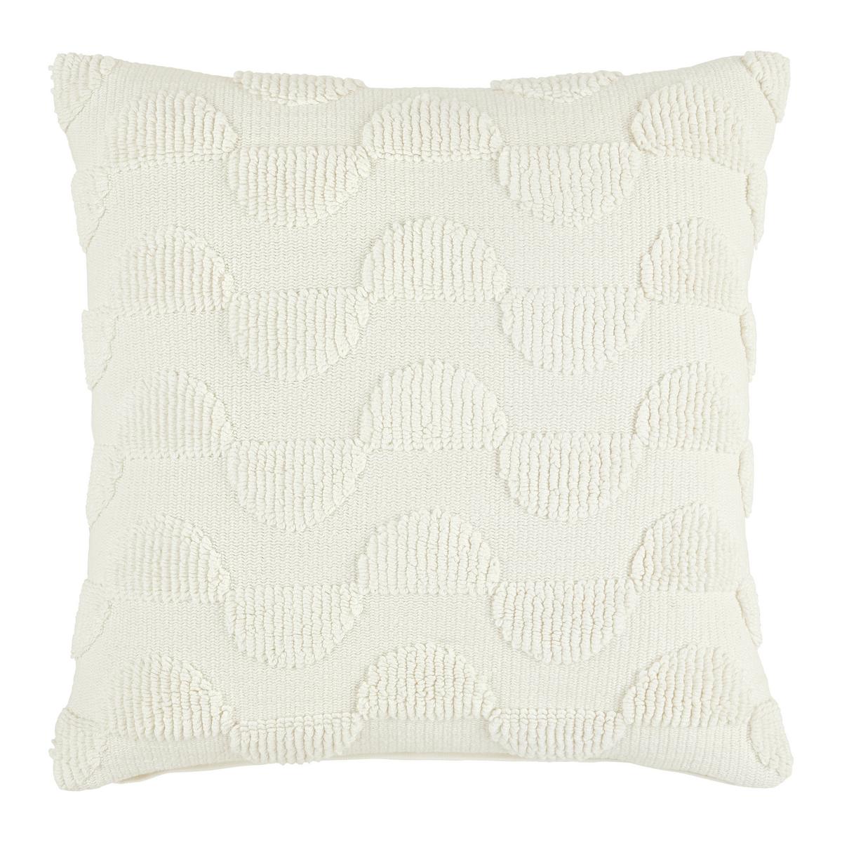Dekorační polštář Allegra, 45/45cm, bílá - bílá, Lifestyle, textil (45/45cm) - Mömax
