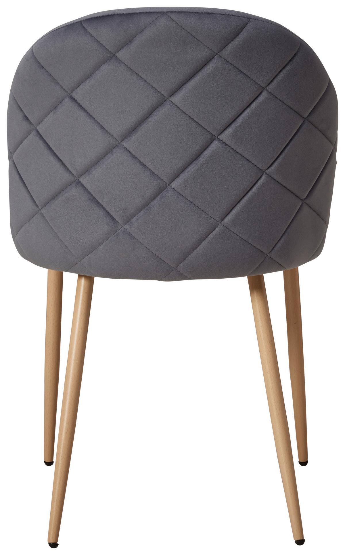 Tischgruppe Ilana - Buchefarben/Weiß, LIFESTYLE, Holz/Holzwerkstoff (120/51/75/83/80/57cm) - Livetastic