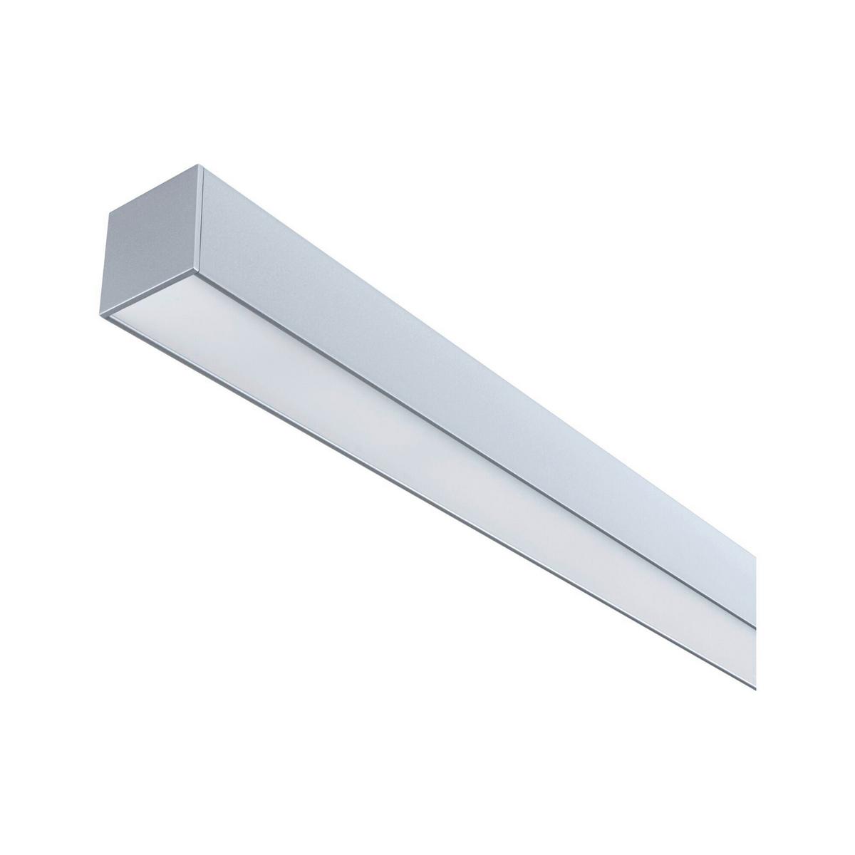 Schienensystem-stableuchte Linion Weiß B: 4 Cm Warmweiß - Weiß, Basics, Metall (150/4/4cm) - Paulmann