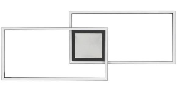 LED-Deckenleuchte Oswin - Schwarz, MODERN, Kunststoff/Metall (82/33/6cm) - Luca Bessoni