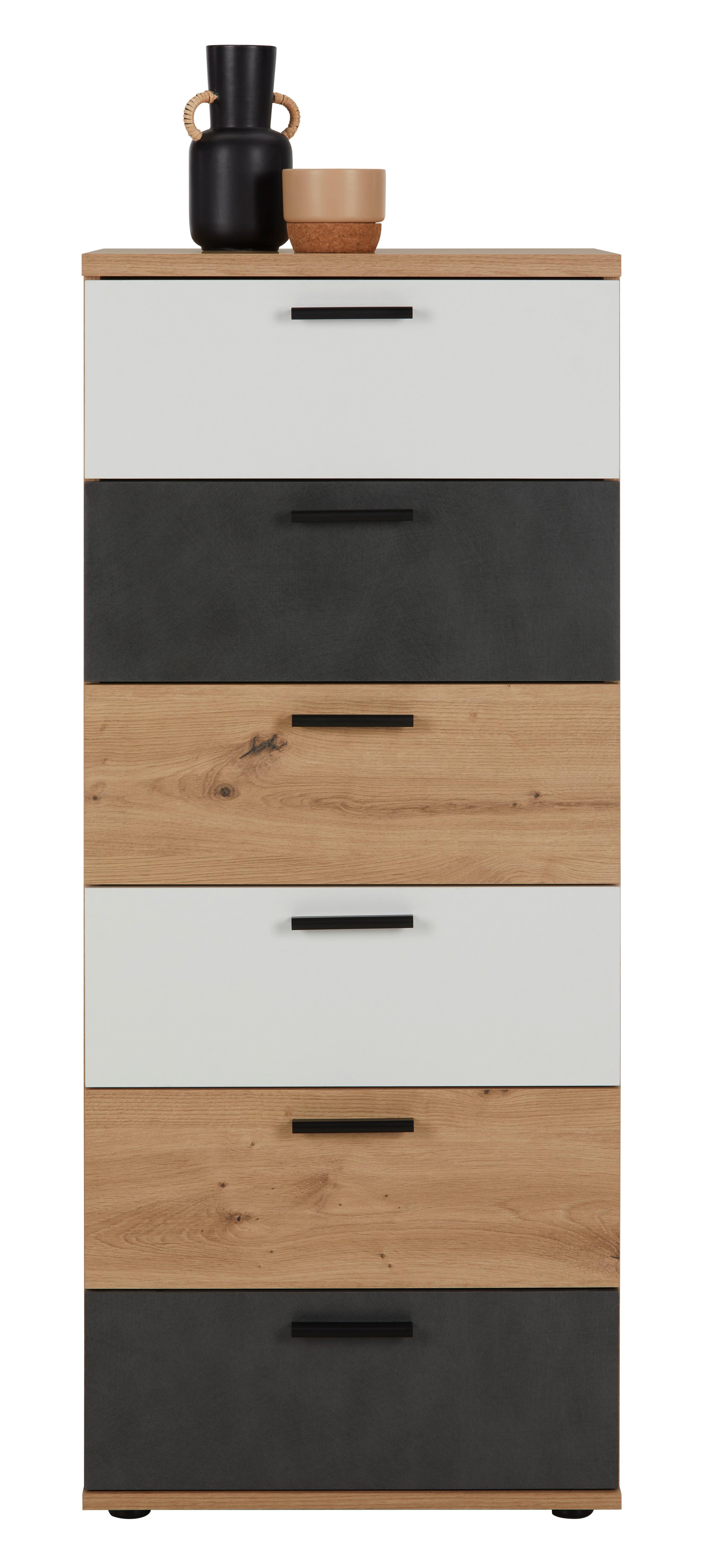 KOMODA SOFIA -EXKLUSIV- - Moderní, kompozitní dřevo/plast (52/125/40cm) - Mömax
