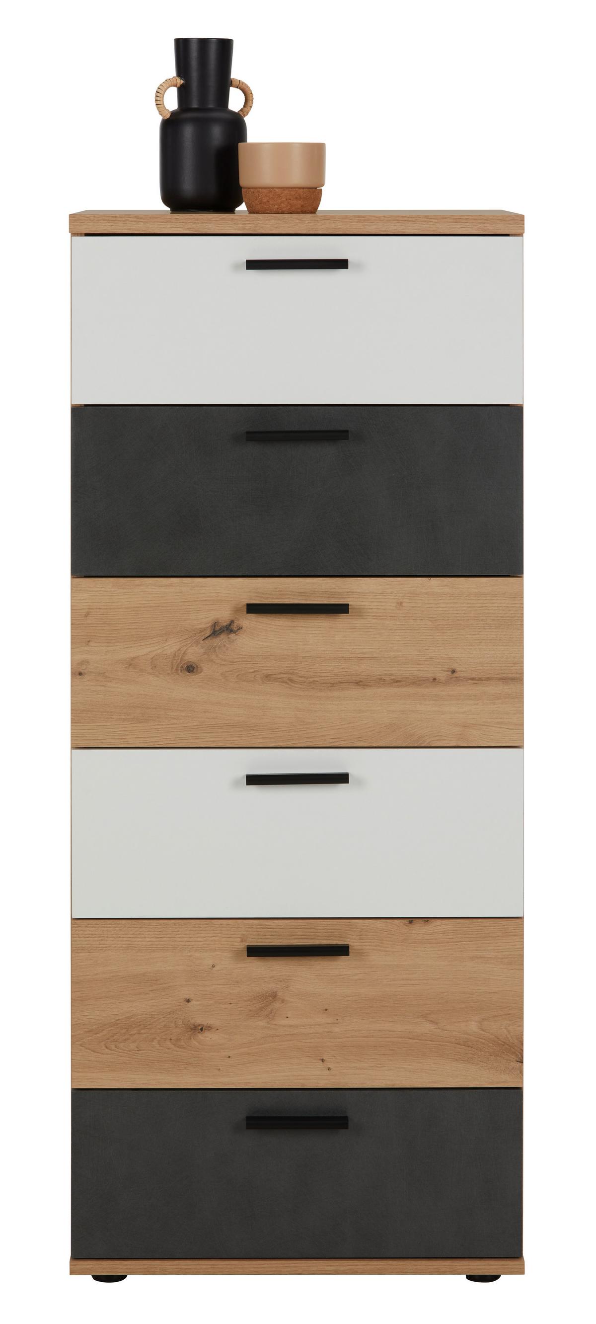 KOMODA SOFIA -EXKLUSIV- - Moderní, kompozitní dřevo/plast (52/125/40cm) - Mömax