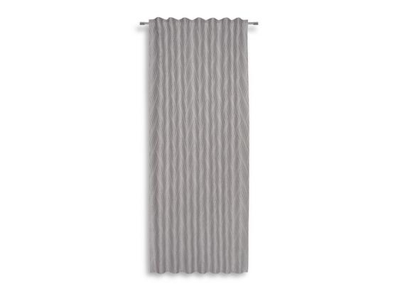 Fertigvorhang Saskia - Silberfarben, MODERN, Textil - Luca Bessoni Fertigvorhang Saskia - Silberfarben, MODERN, Textil - Luca Bessoni