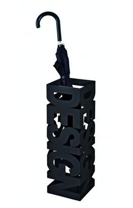 Stojan Na Deštník Design - černá, Moderní, kov (16/16/48cm) Stojan Na Deštník Design - černá, Moderní, kov (16/16/48cm)