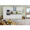 Küchenblock Lorena Küchenblock 335 cm - Graphitfarben/Weiß, Basics, Holzwerkstoff (335cm) - Respekta