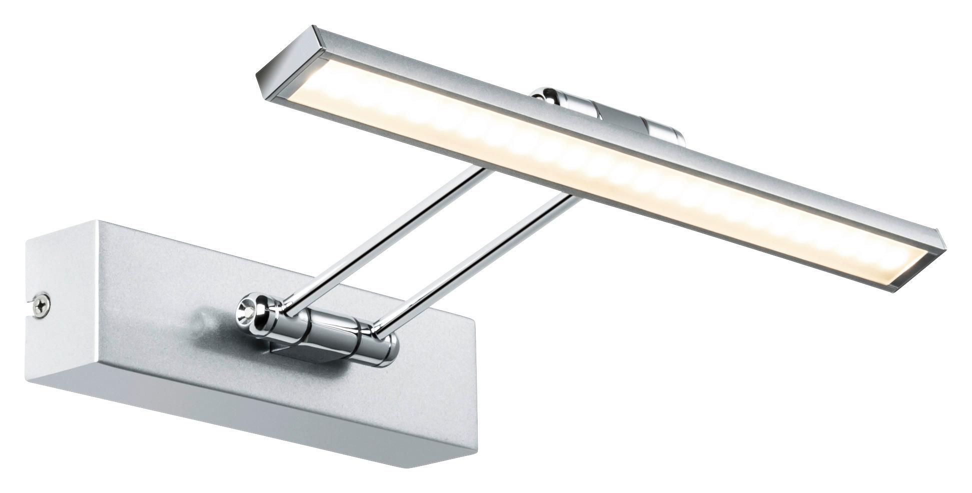 Bilderleuchte 99894 Chromfarben, verstellbar - Chromfarben, Design, Metall (29/4,6/19cm) - Paulmann