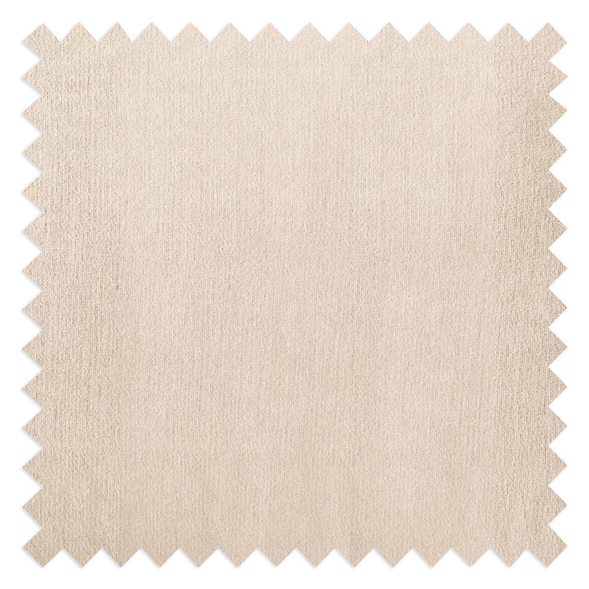 Récamiere Pako Creme B: 185cm - Creme/Braun, Design, Textil (185/93/75cm) - Livetastic