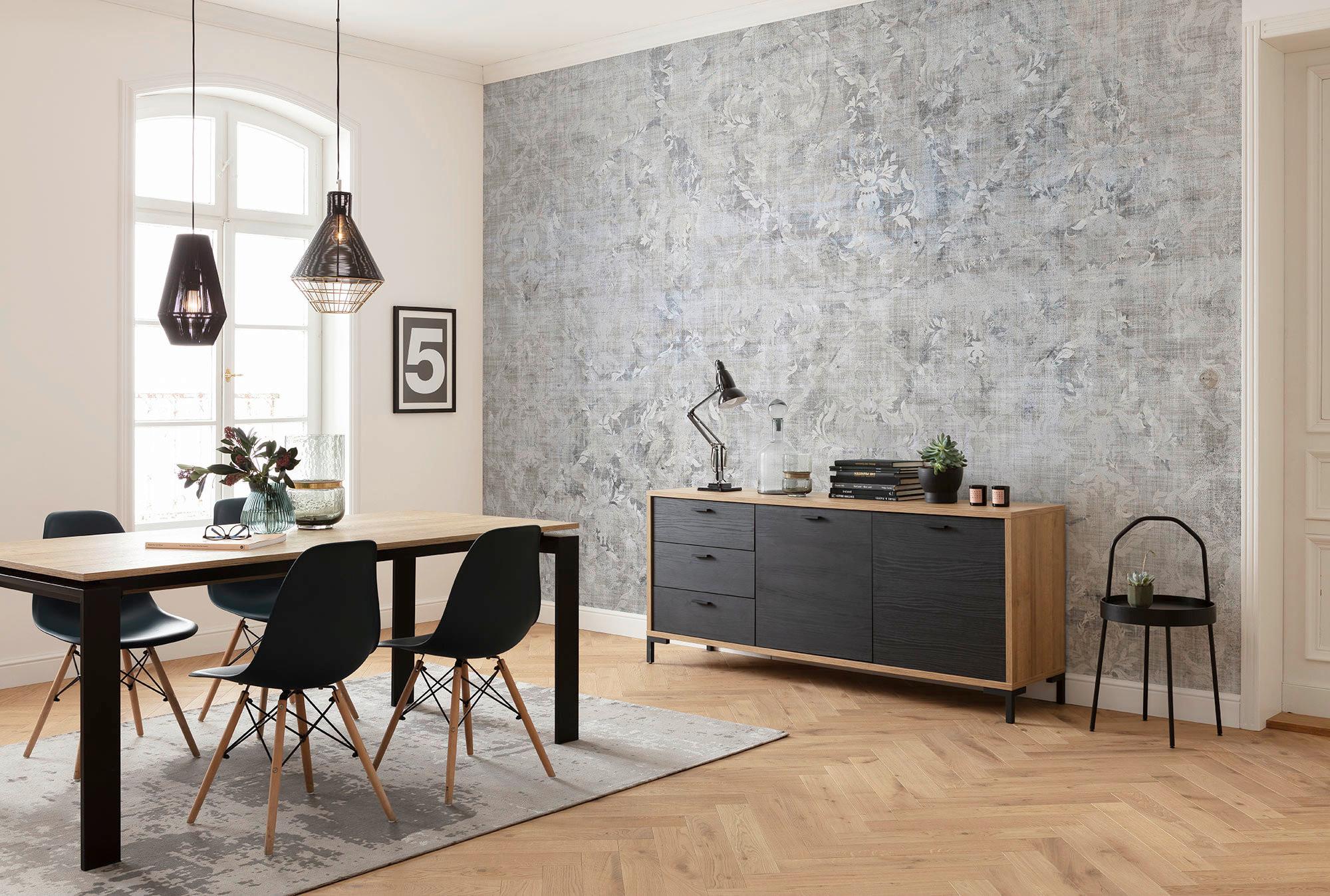 Fototapete R4-041 Origins - Blau/Grau, Trend (400/280cm)