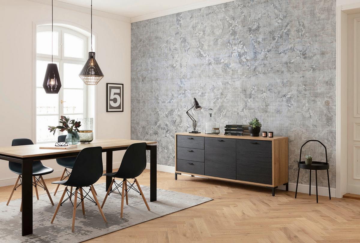 Fototapete R4-041 Origins - Blau/Grau, Trend (400/280cm)