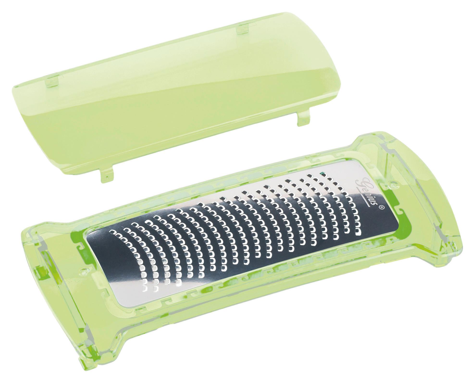 Reibe Metall/kunststoff Grün Nicer Dicer Plus Für Käse - Grün, Basics, Kunststoff/Metall - Genius
