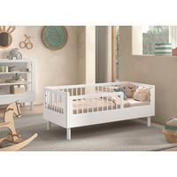 BETT Forrest Weiß 70x140cm - Weiß, MODERN, Holz (70/140cm) - Vipack