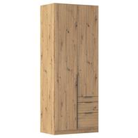 Drehtürenschrank Alabama Eiche Dekor B: 91 Cm - Eiche Artisan, MODERN, Holzwerkstoff (91/229/54cm) - Rauch Möbel