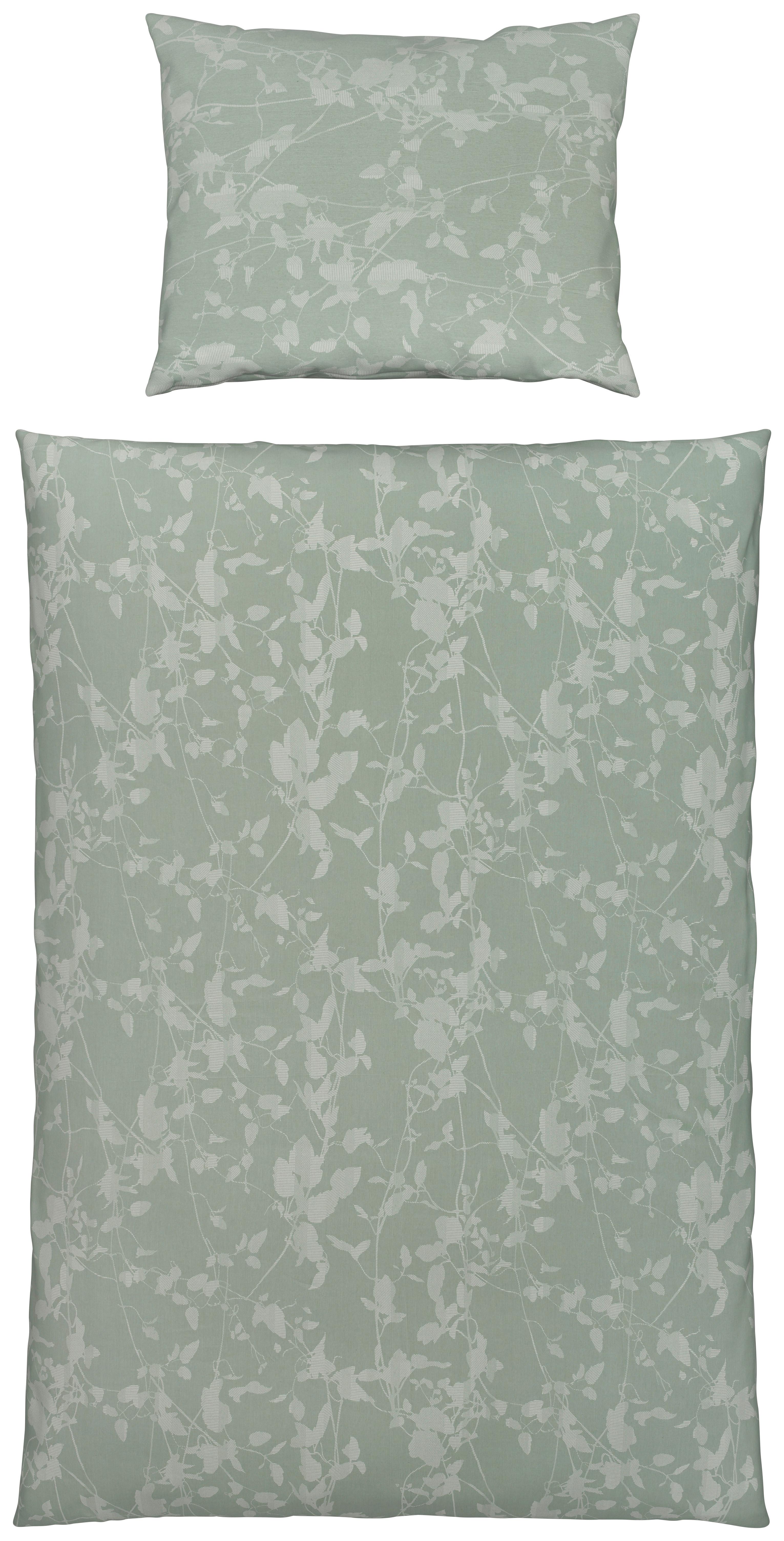 Ágyneműhuzat-garnitúra Lucia - mentazöld, Romantik / Landhaus, textil - James Wood