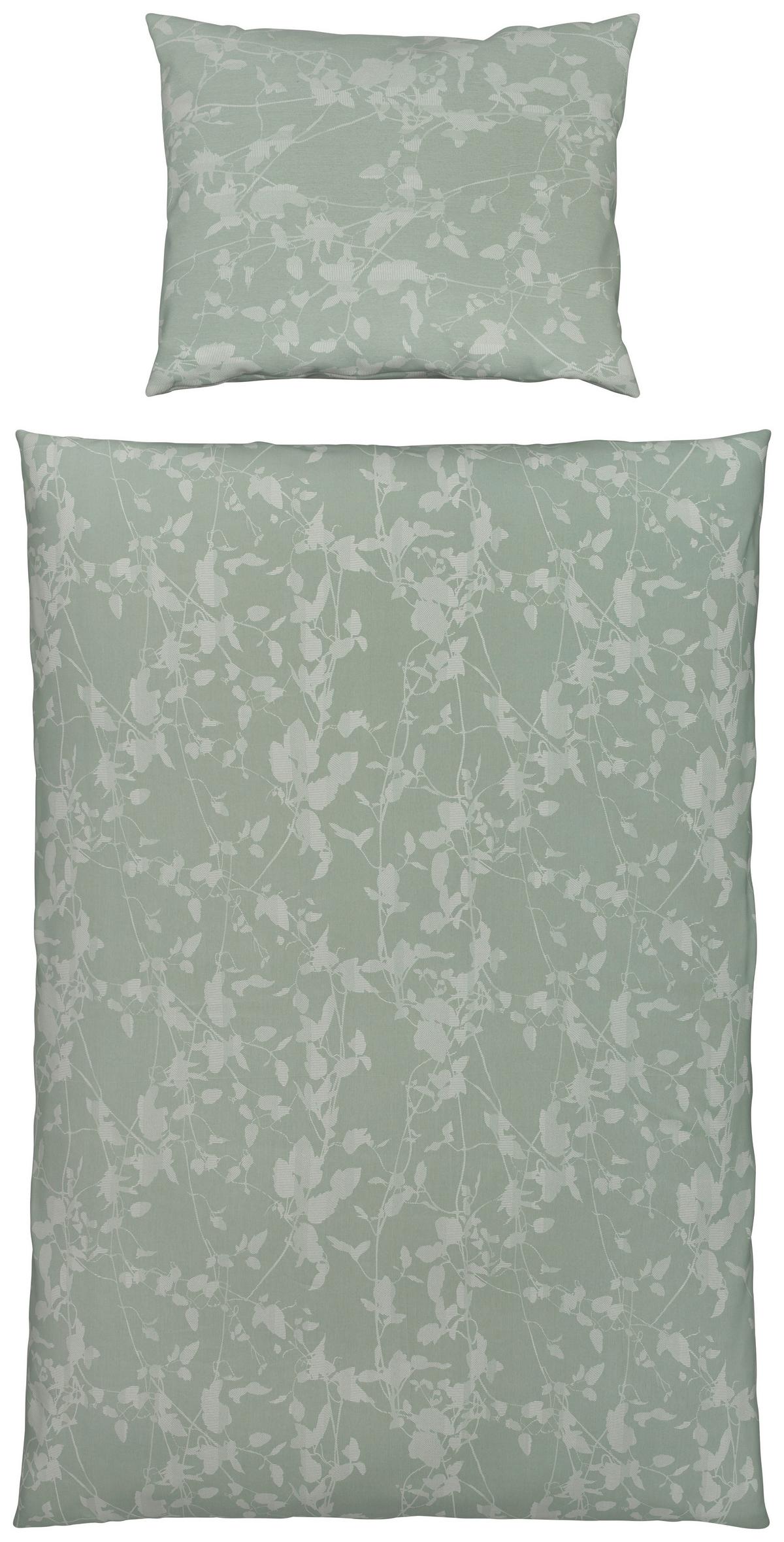 Ágyneműhuzat-garnitúra Lucia - mentazöld, Romantik / Landhaus, textil - James Wood