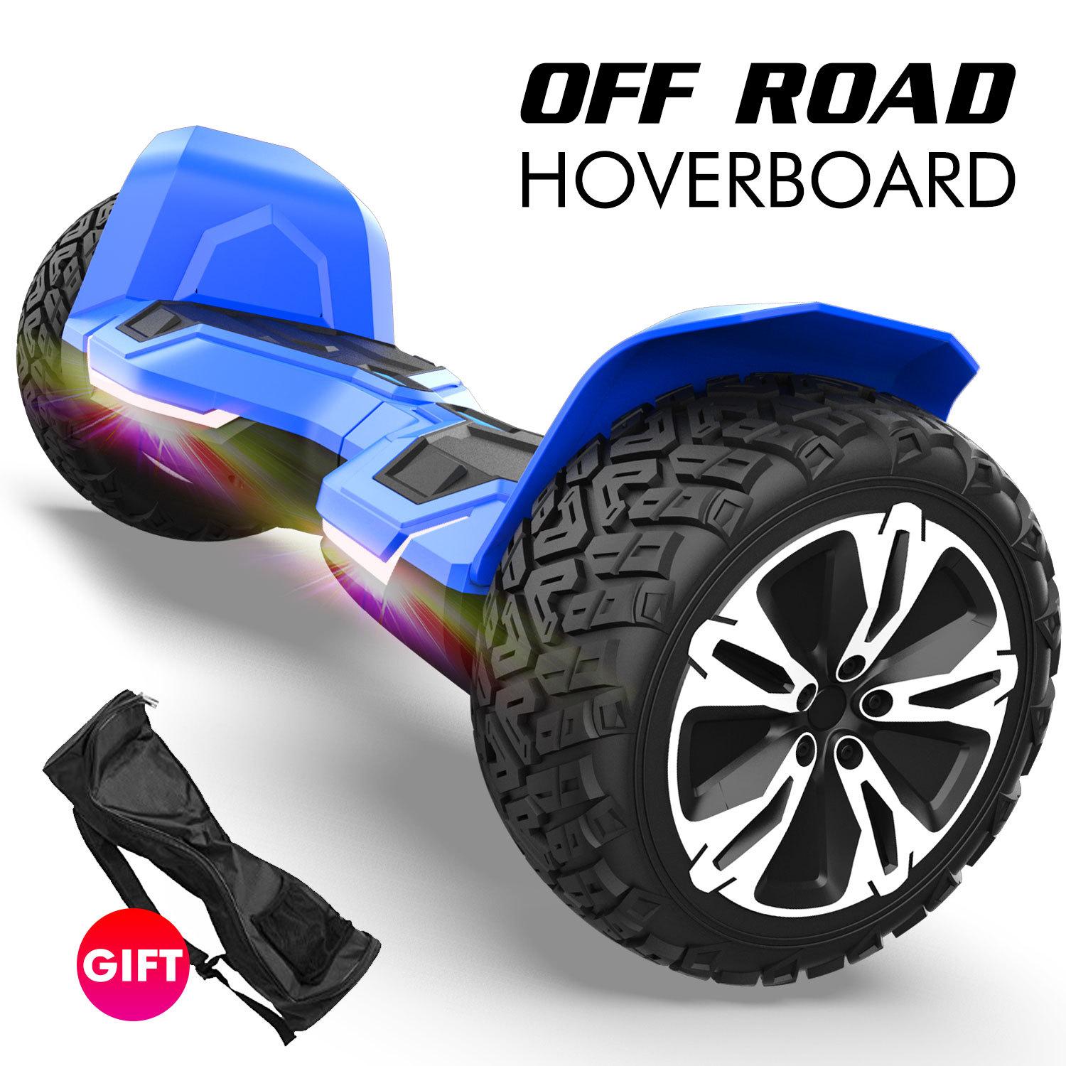 Self-Balancing Scooter Warrior Offroad Blau - Schwarz, Basics, Kunststoff/Metall (63/23,5/23,5cm)