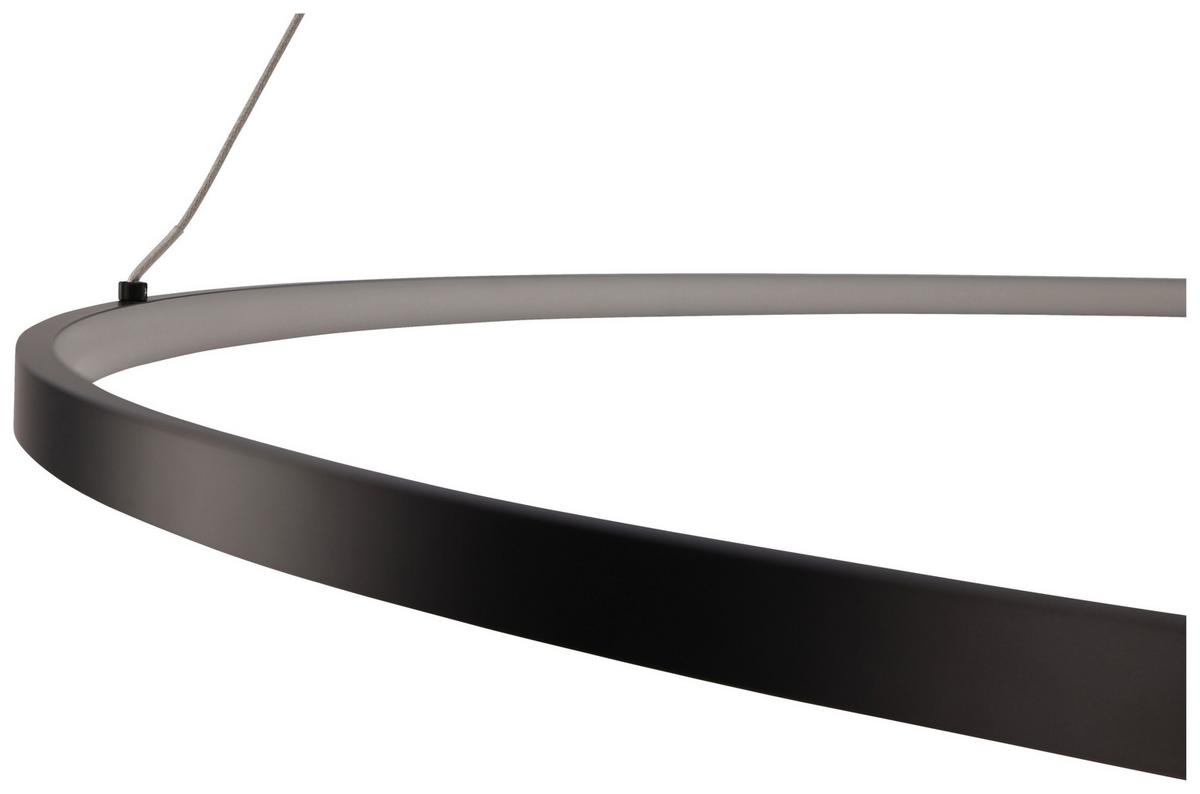 Hängeleuchte Rödäng X Josefin Lustig - Schwarz, Basics, Metall (100/6/100cm) - P & B