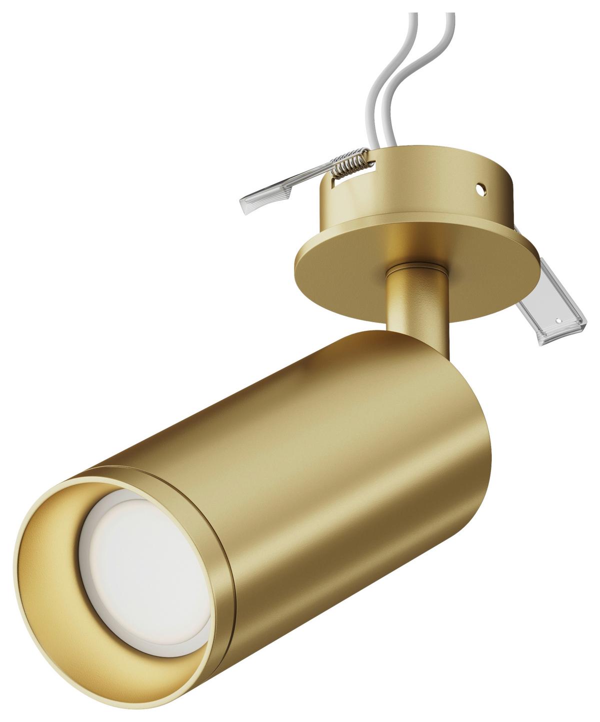 Deckenleuchte Focus - Goldfarben, Basics, Metall (6/19,2/13cm) - MAYTONI