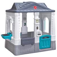 Spielhaus 4130kr - Blau/Weiß, KONVENTIONELL, Kunststoff (135,3/126/85,7cm) - Ambia Garden