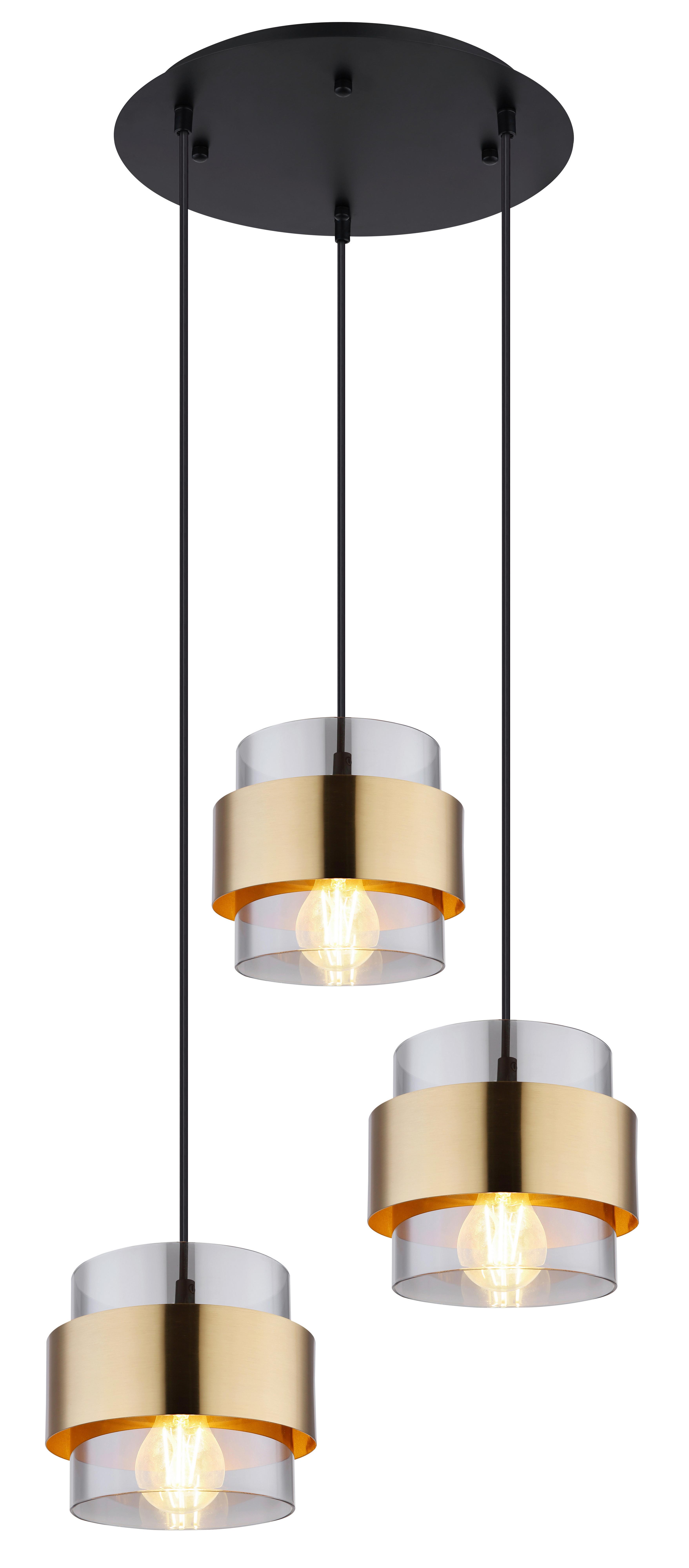 Hängeleuchte H:120 cm 3-Flammig