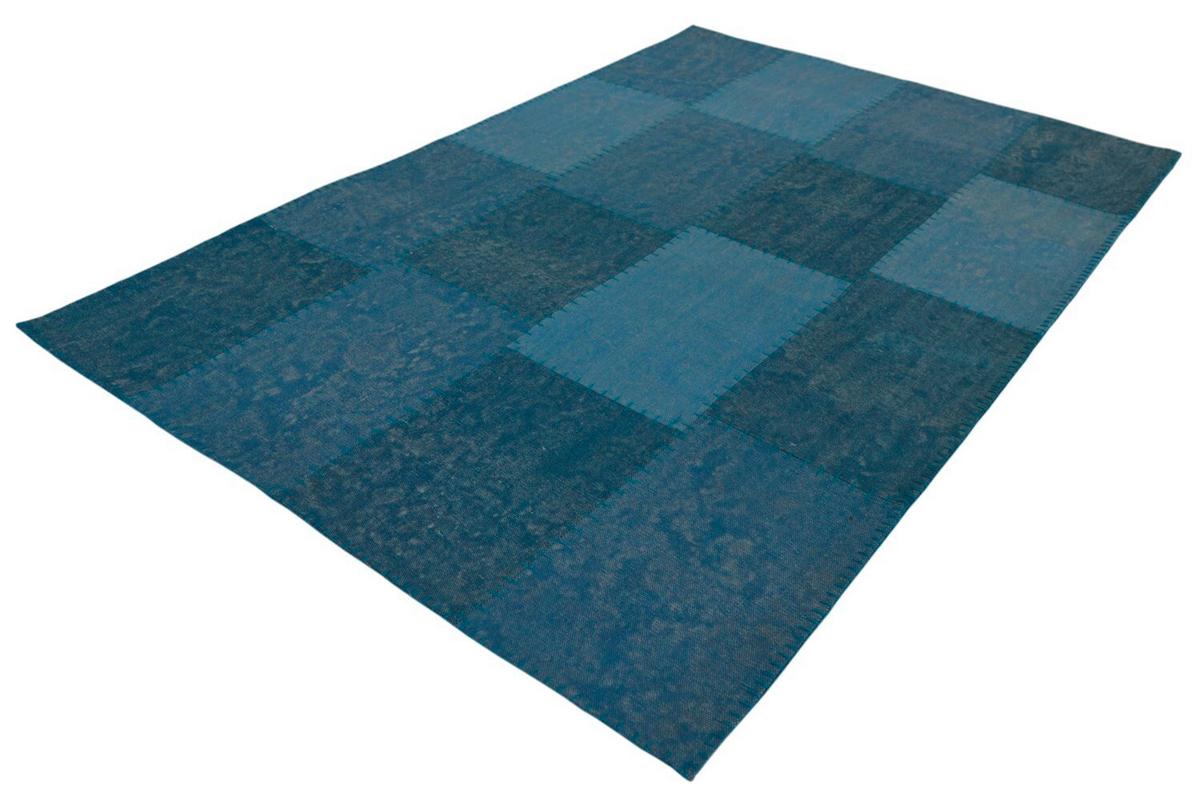 Flachwebeteppich, 160x230 Cm Lyrical 110 Multi/blau 160x230 - Blau/Multicolor, Basics, Textil (160/230cm) - Novel