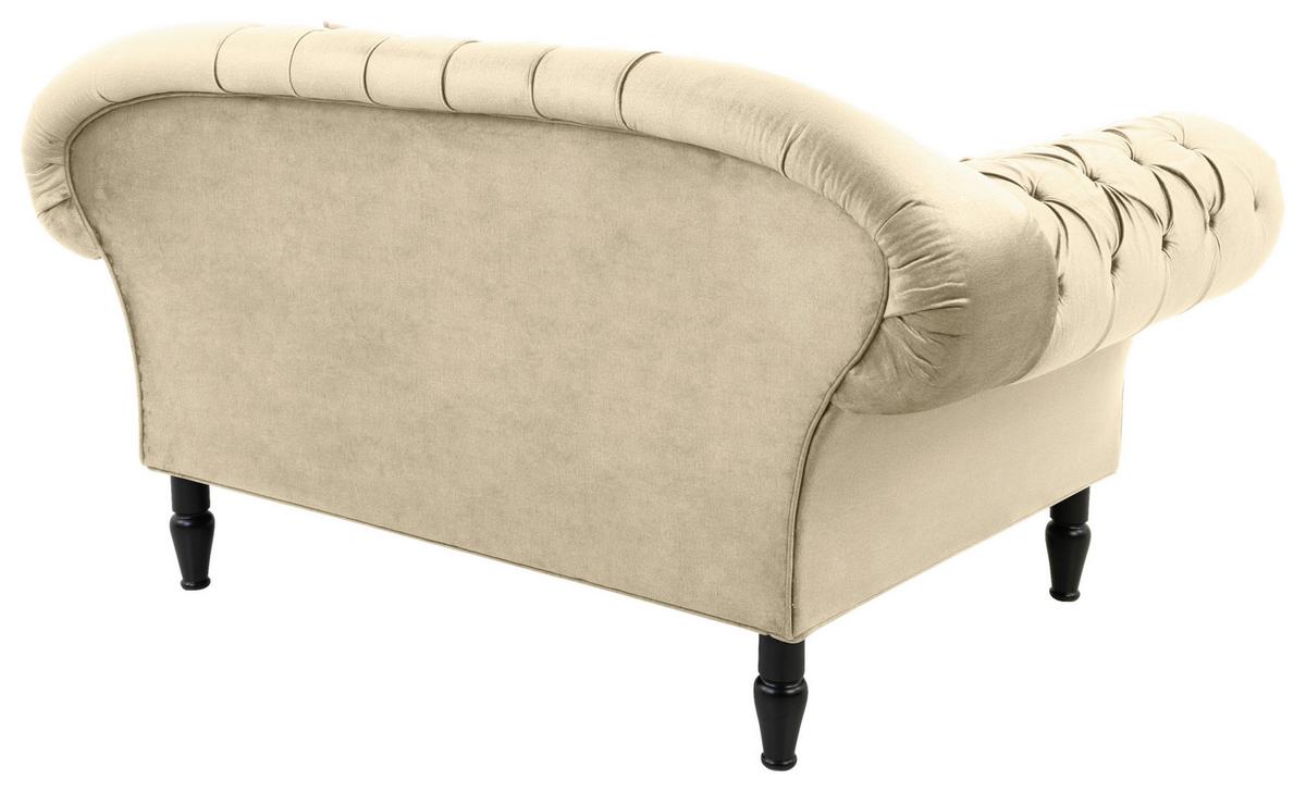 Xxl-sessel Cupido - Beige/Schwarz, Design, Textil (180/94/103cm) - MID.YOU
