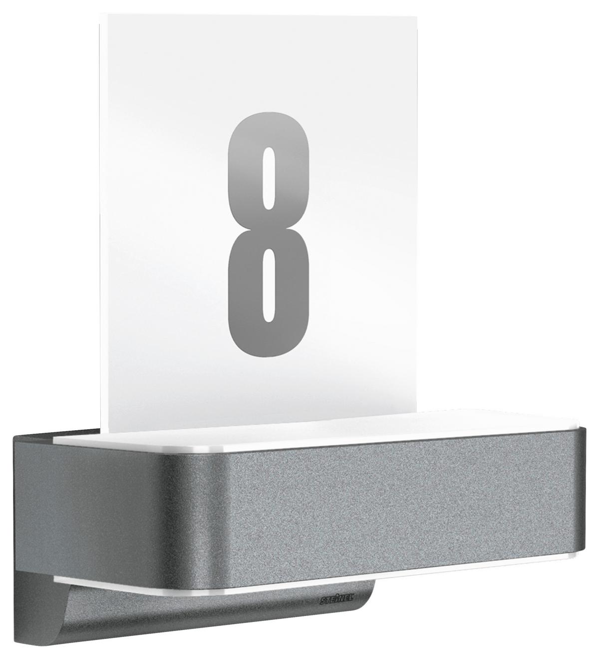 Außenwandleuchte Außenleuchte L 820 Sc - Anthrazit, Basics, Kunststoff/Metall (23/14,6/26,1cm) - Steinel