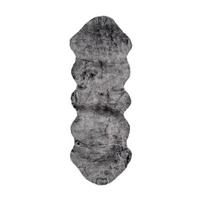 Kunstfell Tender Anthrazit 60x180 cm - Anthrazit, Design, Textil (60/180cm) - Kayoom