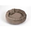 Hundebett Charly Taupe L: 50 cm - Taupe, KONVENTIONELL, Textil (50/50/15cm)