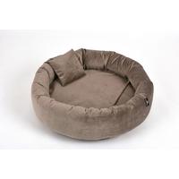 Hundebett Charly Taupe L: 50 cm - Taupe, KONVENTIONELL, Textil (50/50/15cm)