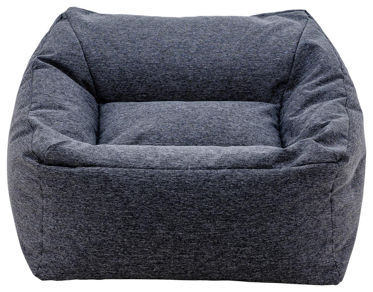 Sitzsack Dutch Schwarz - Schwarz, Basics, Textil (90/55/90cm) - Ondega