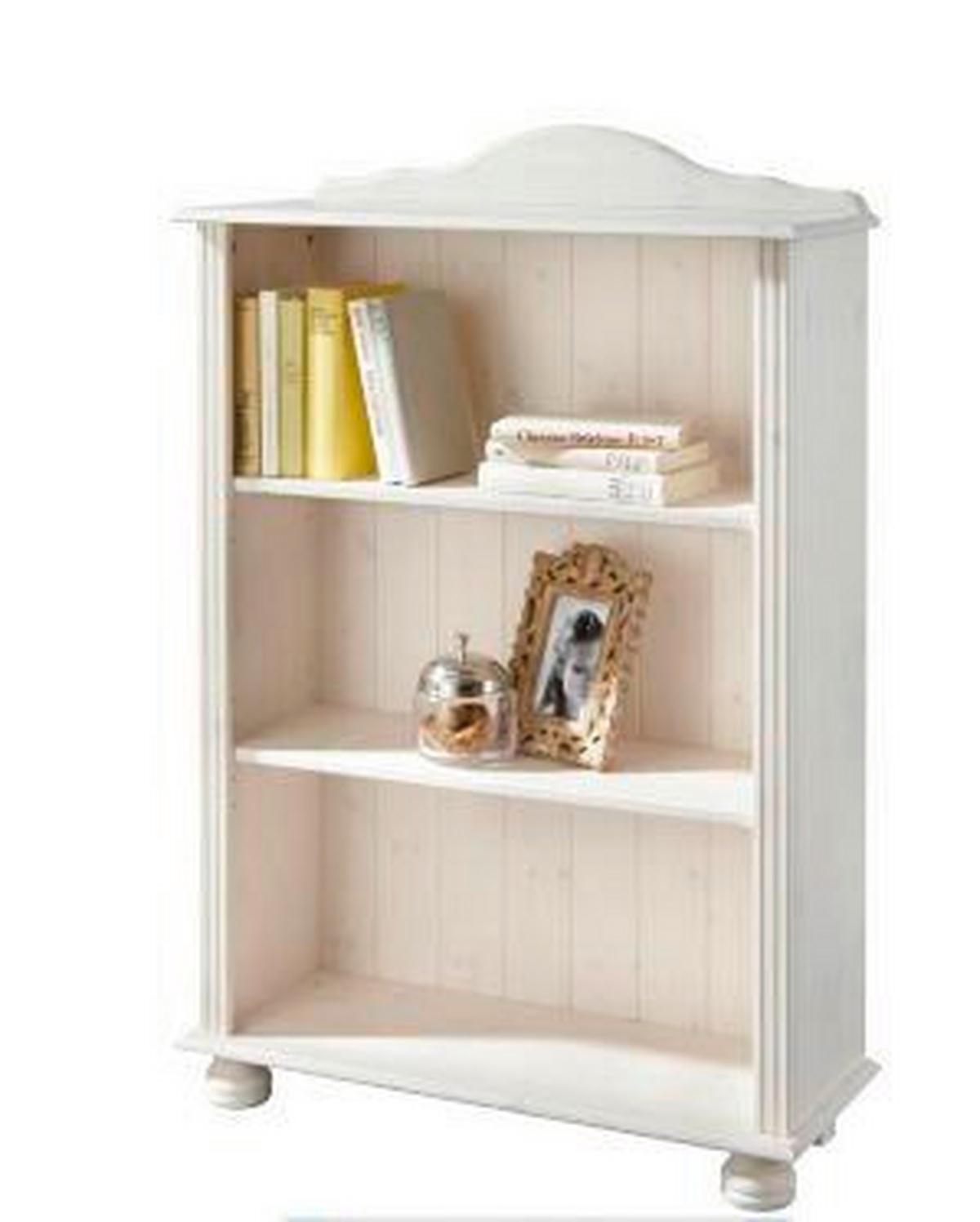 Regal Mette Weiß B: 77cm - Weiß, Design, Holz (77/116/31cm) - MID.YOU