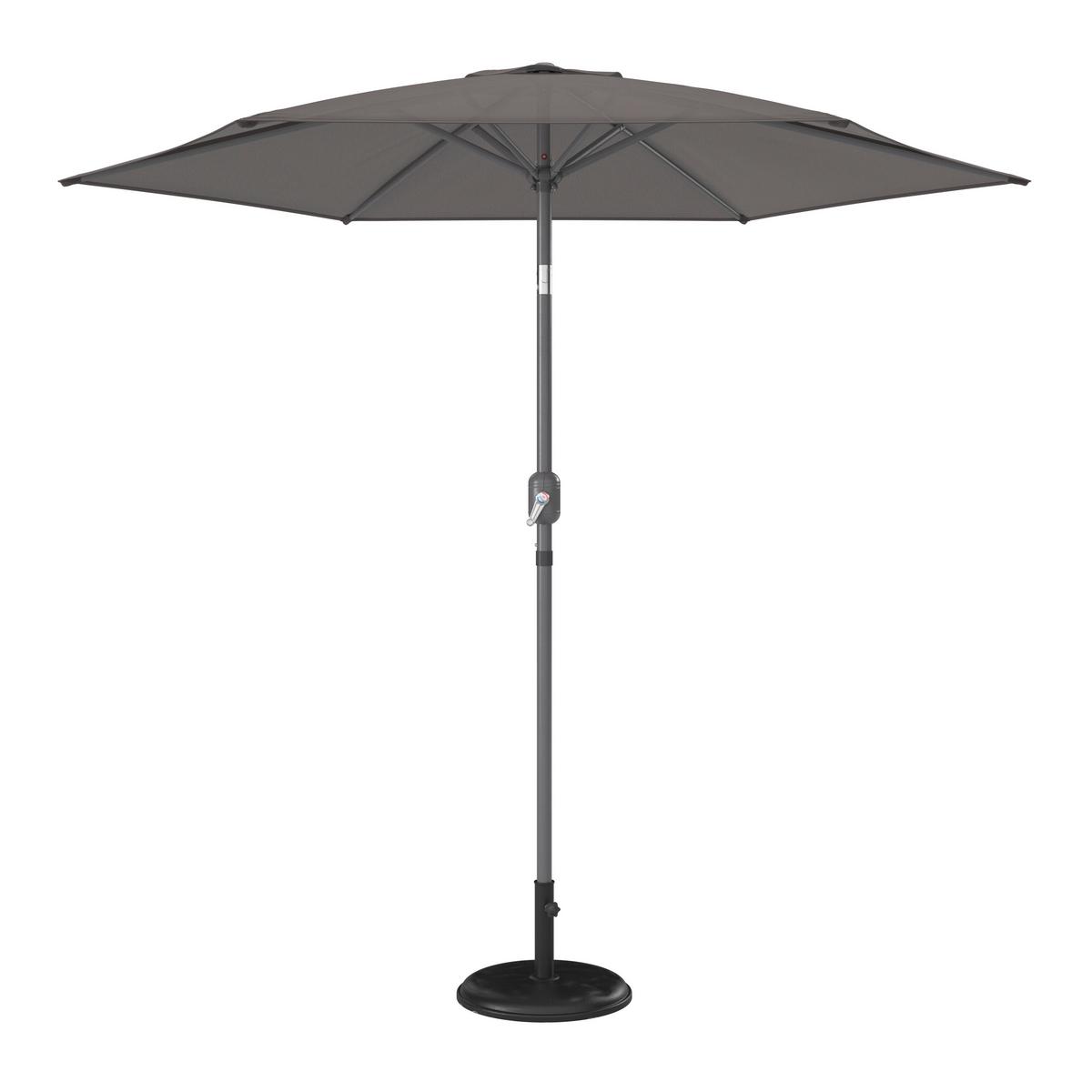 Gartenmöbel Set 8-tlg. Mao Aus Metall/textil/glas - Anthrazit, MODERN, Glas/Textil - Luca Bessoni
