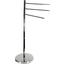 Držiak Na Uteráky Florenz 3 B991775 - strieborná, Konvenčný, kov (27/67/88,5cm) - James Wood Držiak Na Uteráky Florenz 3 B991775 - strieborná, Konvenčný, kov (27/67/88,5cm) - James Wood