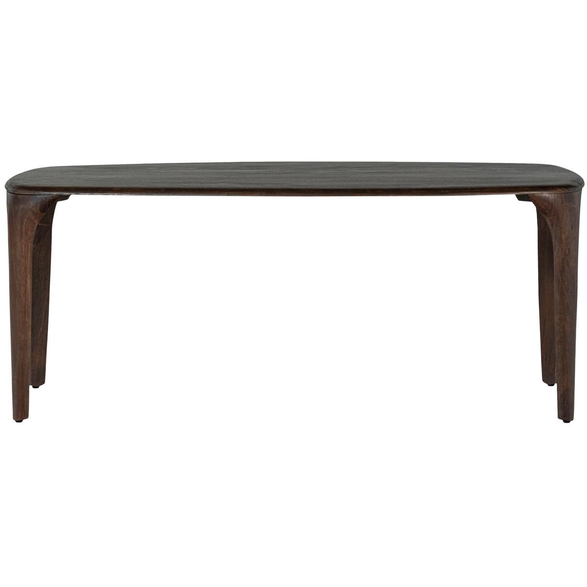 ESSTISCH Fiore Dunkelbraun L: 190cm - Dunkelbraun, MODERN, Holz (190/95/76cm) - Livetastic