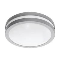 VONKAJŠIE STROPNÉ SVIETIDLO LOCANA-C - biela/strieborná, Design, kov/plast (26/9,5cm) - Eglo