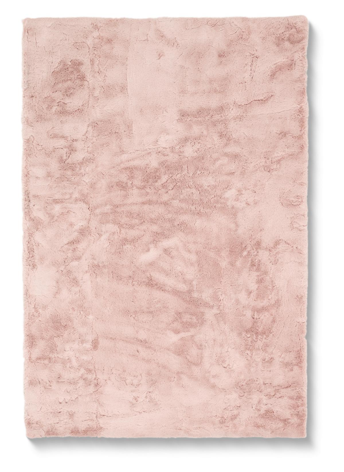 Fellteppich Gizmo - Pink, MODERN, Textil (100/150cm) - Luca Bessoni