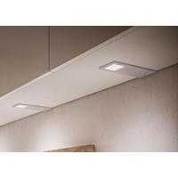 Unterbauleuchte 2x Led 5 W Aluminium - Edelstahlfarben, MODERN, Metall (24/19/10cm)