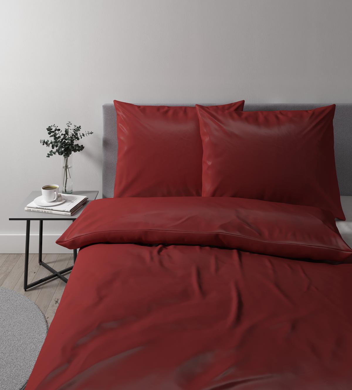 POVLEČENÍ Alex Uni XXL, 200/220cm - terracotta, Moderní, textil (200/220cm) - Premium Living