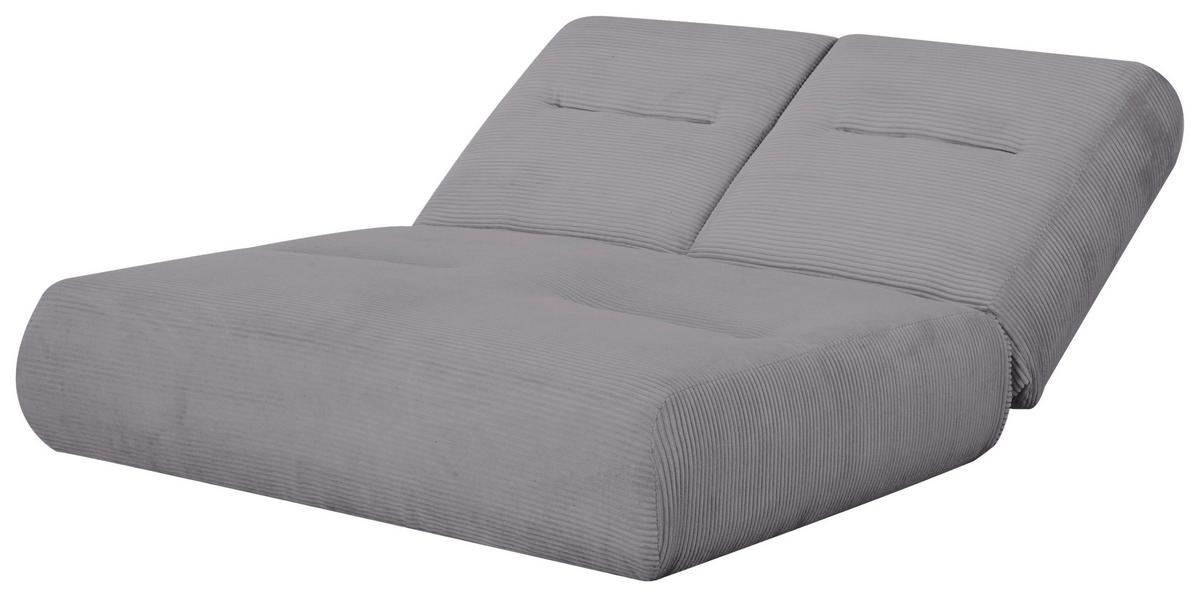 Schlafsofa Luna Grau B: 159 Cm - Grau, Design, Textil (159/88/160cm) - Livetastic