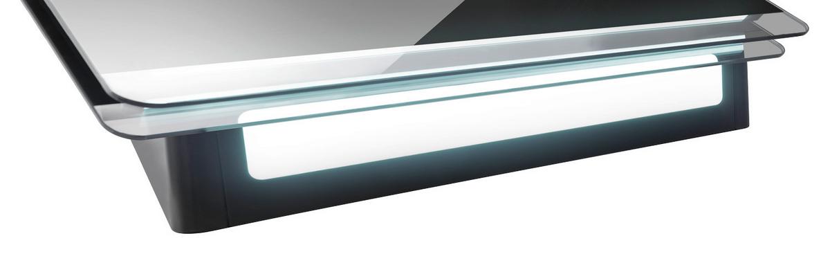 Dunstabzugshaube Khf 695 901 S - Schwarz, Basics, Glas (90/94-142/47,5cm) - Amica
