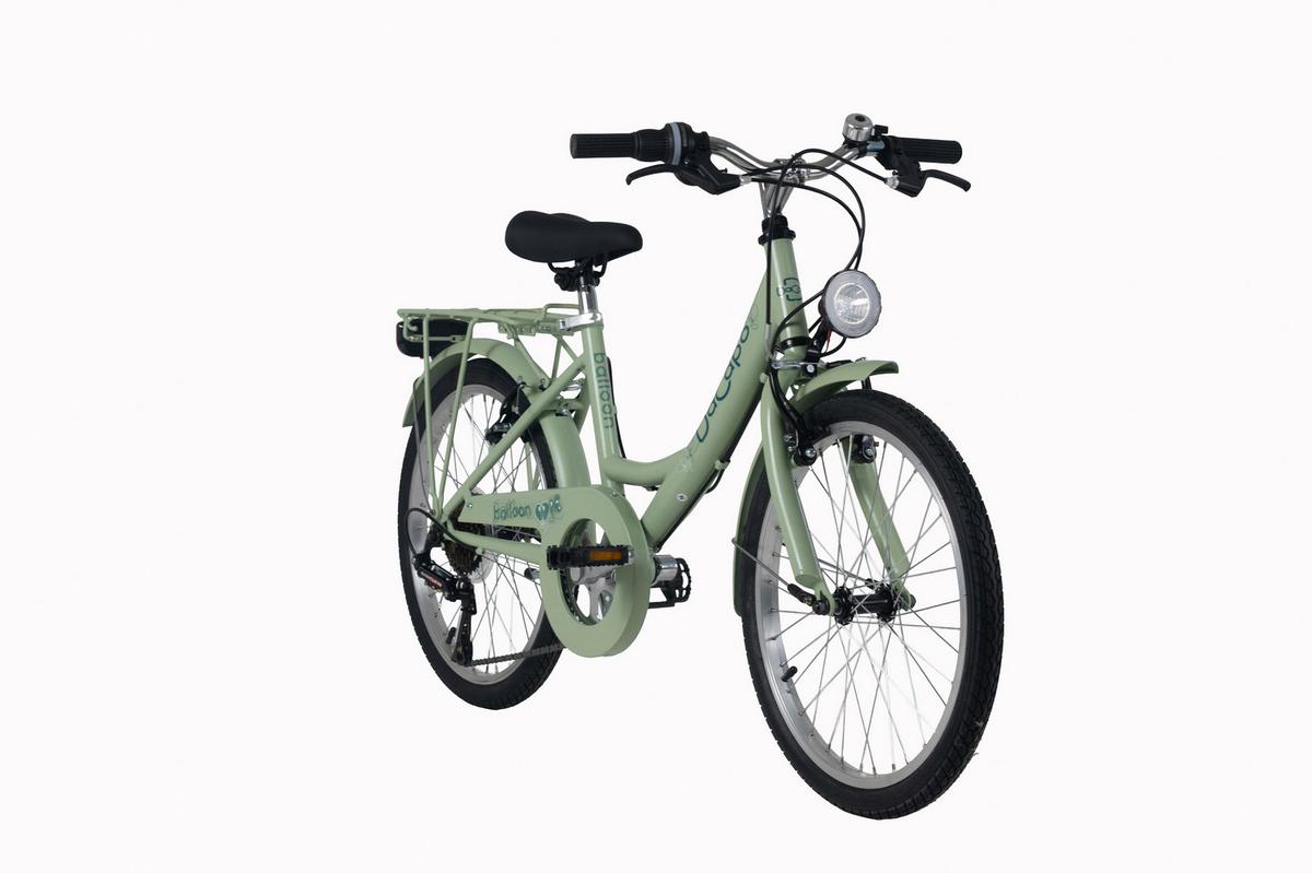 Kinderfahrrad 20'' DaCapo grün - Grün, Basics, Metall (25/140/60cm)