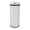 ODPADKOVÝ KÔŠ IR SENSOR - WHITE - 42L - čierna/biela, Trend, kov/plast (31/31/79,5cm) - Echtwerk