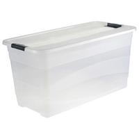 Keeeper Kristallbox Cornelia 83 L - Transparent, MODERN, Kunststoff (79,5/39,5/40cm)