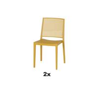 Stapelstuhl T20090 - Gelb, Basics, Kunststoff (46/80/56cm) - Siena Garden