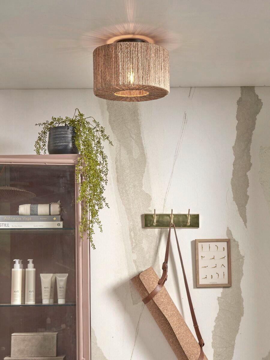 Deckenleuchte Iguazu/C/3016/N - Naturfarben, Trend (30/30/16cm) - Good & Mojo
