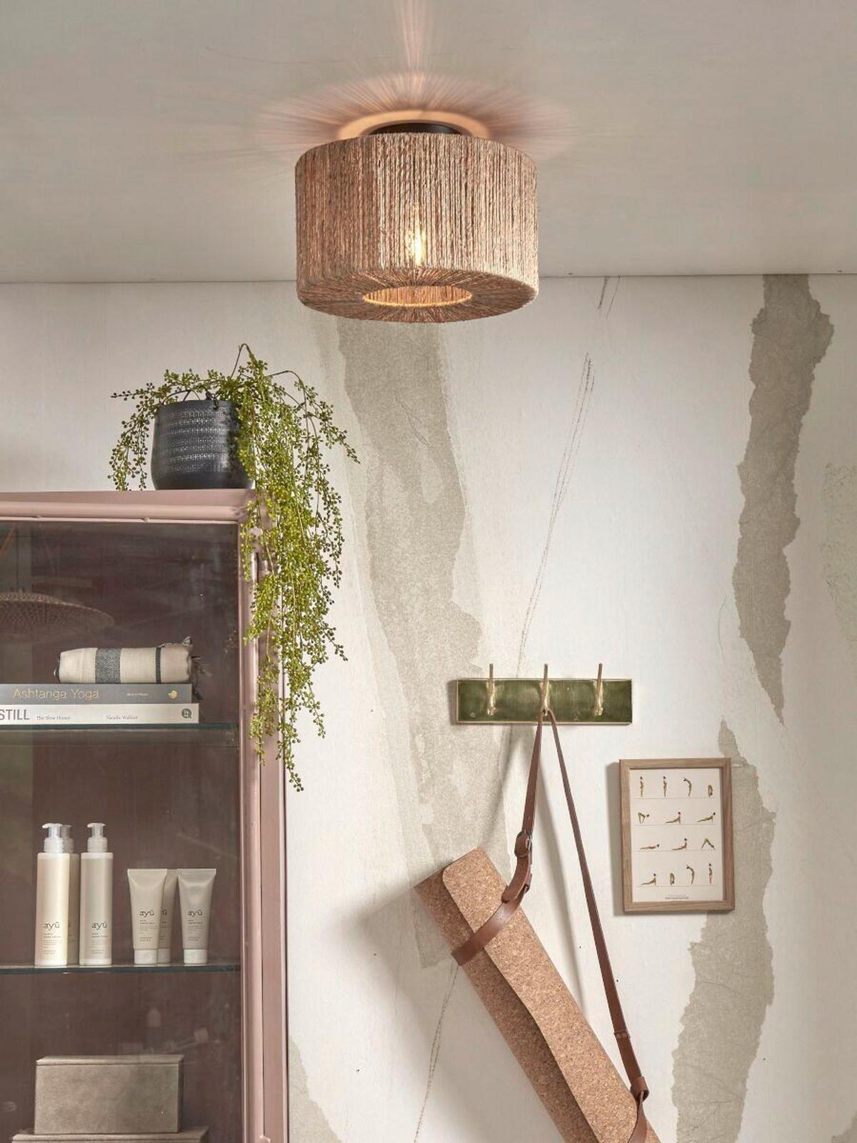 Deckenleuchte Iguazu/c/3016/n - Naturfarben, Trend (30/30/16cm) - Good & Mojo