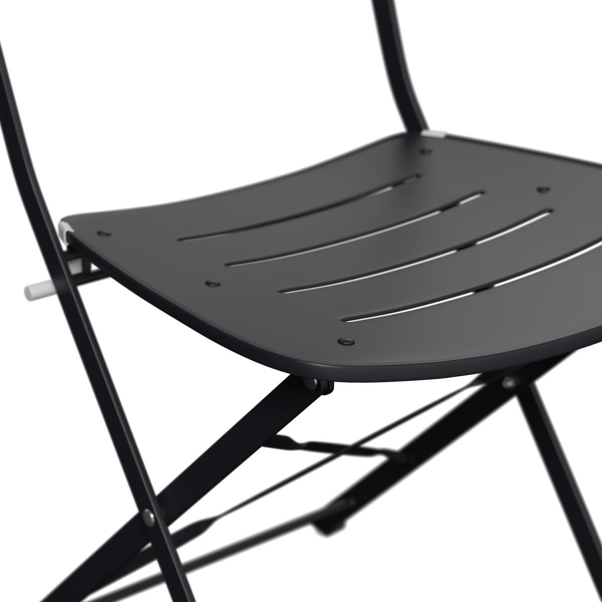 Balkonset Paris *ph* - Grau, MODERN, Metall - Beldano